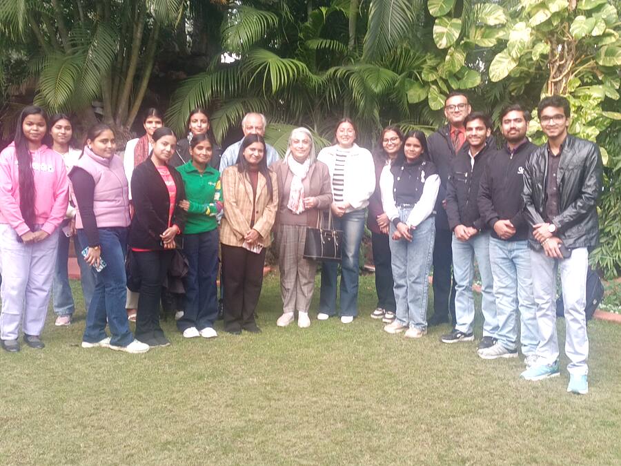 Education Beyond Borders program moment with students and facilitators